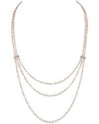 Messika - D-Vibes And Diamond Layered Necklace - Lyst