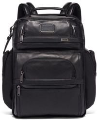 Tumi - Alpha 3 Business Leather Backpack - Lyst