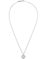 Chopard - And Diamond Happy Diamonds Icons Joaillerie Pendant Necklace - Lyst