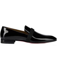 Christian Louboutin - Dandydeco Patent Leather Loafers - Lyst