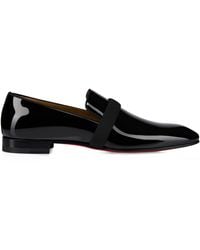Christian Louboutin - Dandydeco Patent Leather Loafers - Lyst