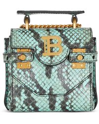 Balmain - Mini Leather B-buzz Cross-body Bag - Lyst