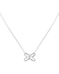 Chaumet - And Diamond Jeux De Liens Pendant Necklace - Lyst