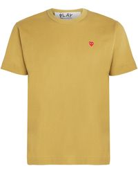 COMME DES GARÇONS PLAY - Mini Heart Logo T-Shirt - Lyst