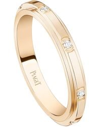 Piaget - Rose Gold And 8 Diamonds Possession Ring - Lyst
