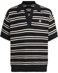 Amiri - Cotton Stripe Ma Polo Shirt - Lyst