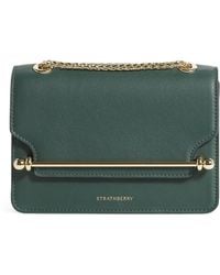 Strathberry - Mini Leather East-West Shoulder Bag - Lyst