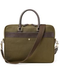 Aspinal of London - Nylon Slim Briefcase - Lyst