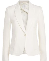 Eleventy - Linen Single-Breasted Blazer - Lyst