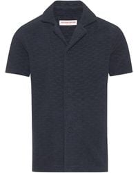 Orlebar Brown - Towelling Howell Short-sleeve Shirt - Lyst