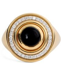 L'Atelier Nawbar - And Diamond Lot N*91 Mimette Signet Pinky Ring - Lyst