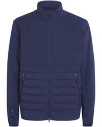 Ralph Lauren - Padded High-Neck Zip-Up Jacket - Lyst