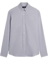 dunhill - Cotton-Cashmere Stripe Shirt - Lyst