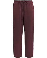 Camilla & Marc - Satin Drawstring Ground Trousers - Lyst