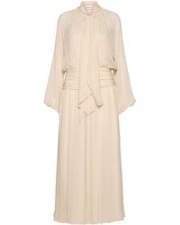 Marella - Tie-Detail Maxi Dress - Lyst