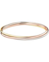 Cartier - Small, Rose And Trinity Bracelet - Lyst