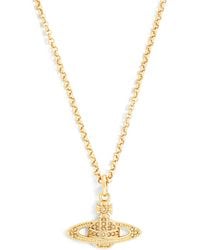 Vivienne Westwood - Mini Bas Relief Pendant Necklace - Lyst