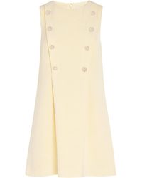 Claudie Pierlot - Button-Detail Mini Dress - Lyst