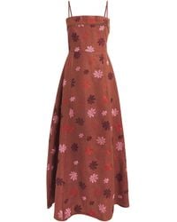 Lug Von Siga - Linen Sara Midi Dress - Lyst