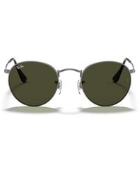 Ray-Ban - Rb3447 Round Metal Sunglasses - Lyst
