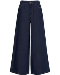 Weekend by Maxmara - High-Rise Wide-Leg Jeans - Lyst