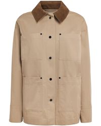 JOSEPH - Cotton Corduroy-Collar Athos Jacket - Lyst