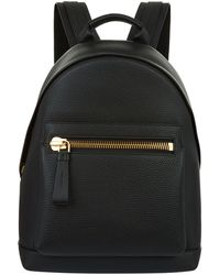 tom ford buckly leather backpack