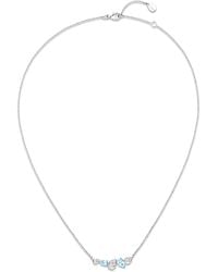 Chaumet - Diamond And Aquamarine Joséphine Ronde D'Aigrettes Necklace - Lyst