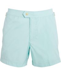 Tom Ford - Poplin Swim Shorts - Lyst