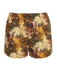 Sunspel - Cotton Printed Boxer Shorts - Lyst