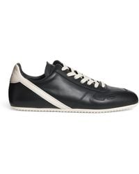 Rick Owens - Leather Minimal Low-Top Sneakers - Lyst