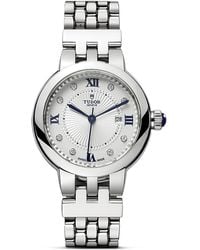 Tudor - Clair De Rose Stainless Steel And Diamond Watch - Lyst