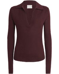 Citizens of Humanity - Wool-Cashmere Simone Polo Sweater - Lyst