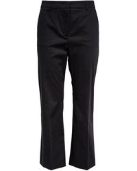 MAX&Co. - Cropped Straight-leg Trousers - Lyst