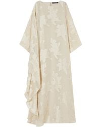 Marina Rinaldi - Silk-Blend Sughero Maxi Dress - Lyst