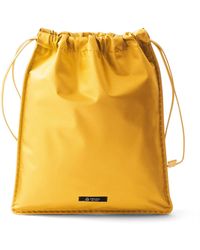 Prada - Silk Duchesse Drawstring Wish Pouch - Lyst