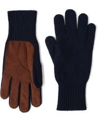 Brunello Cucinelli - Cashmere-Suede Gloves - Lyst