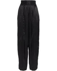 Alexander Wang - Satin Balloon-Leg Trousers - Lyst