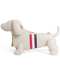 Thom Browne - Mini Leather Hector Cross-Body Bag - Lyst