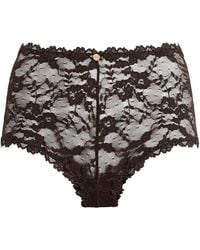 Skims - Stretch Lace Boy Short Briefs - Lyst