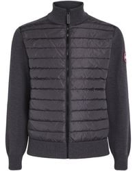 Canada Goose - Down-Merino Wool Hybridge Puffer Jacket - Lyst