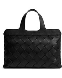 Bottega Veneta - Leather Diago Briefcase - Lyst