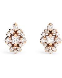 Suzanne Kalan - And Diamond La Fantasie Stud Earrings - Lyst