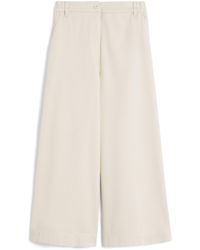 Weekend by Maxmara - Cotton Drill Trousers - Lyst