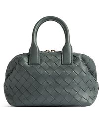 Bottega Veneta - Mini Leather Bauletto Tote Bag - Lyst