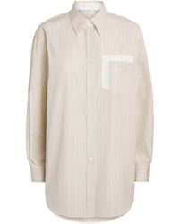 Lafayette 148 New York - Cotton Stripe Shirt - Lyst