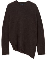 AllSaints - Wool-Blend Lock Sweater - Lyst