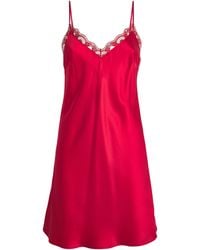 Simone Perele - Silk-Blend Love Me Slip Dress - Lyst