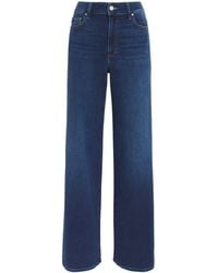 PAIGE - Anessa Wide-Leg Jeans - Lyst