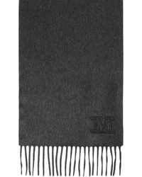 Max Mara - Cashmere Monogram Scarf - Lyst
